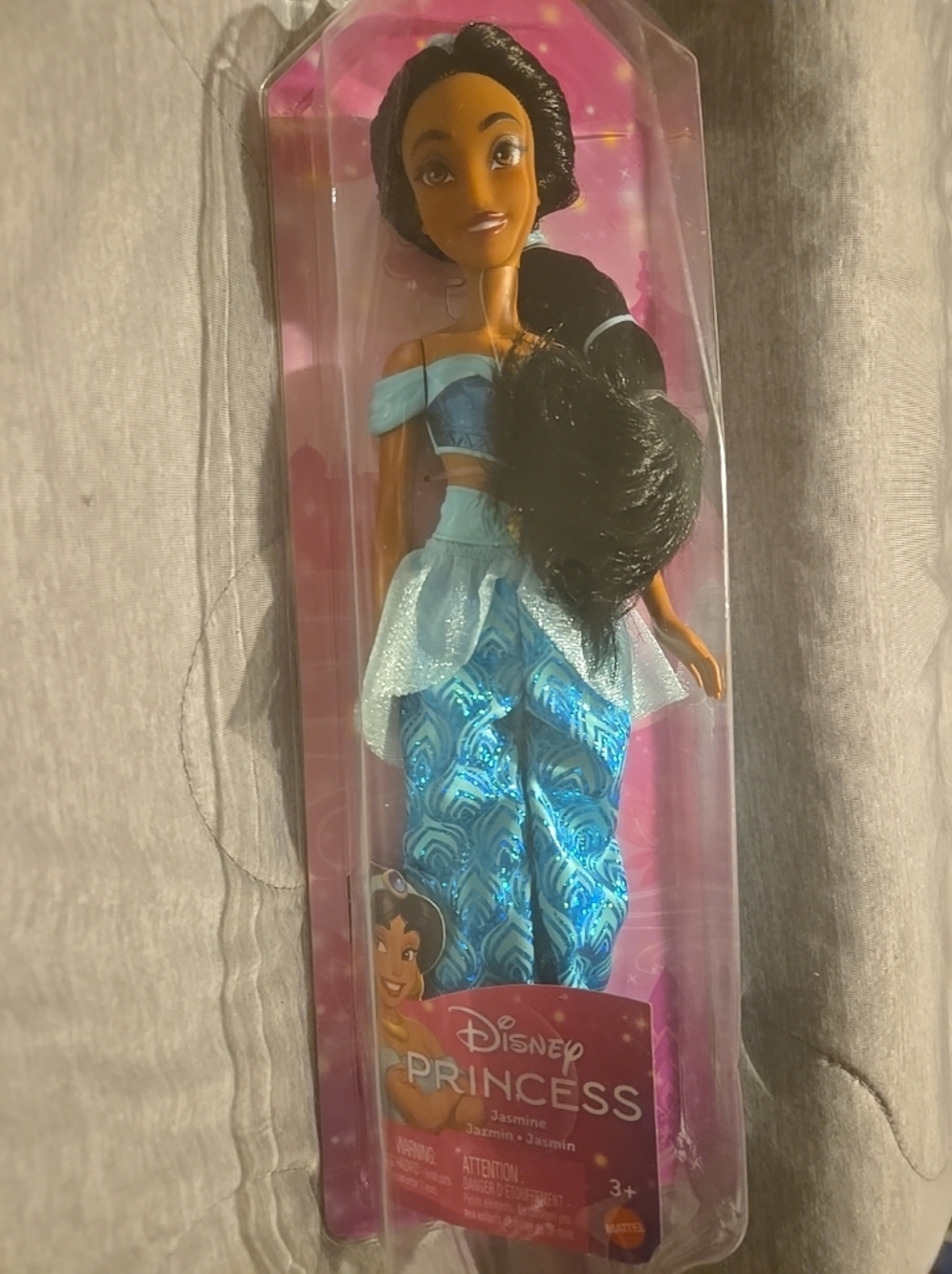 Disney Princess Doll Collection Pink Packaging